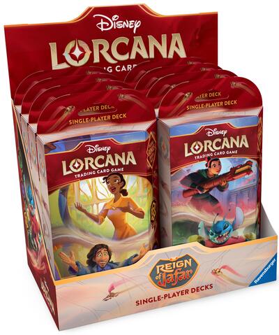 Lorcana: Reign of Jafar Starter Deck Display