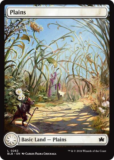 Plains (0262) (Bloomburrow) Light Play Foil