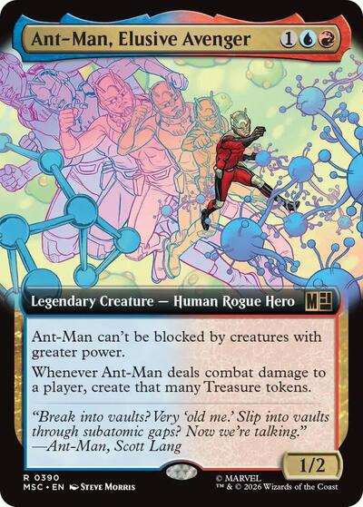 Ant-Man, Elusive Avenger (Extended Art) (Commander: Marvel Super Heroes) Near Mint