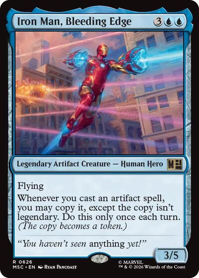 Iron Man, Bleeding Edge (Commander: Marvel Super Heroes) Near Mint