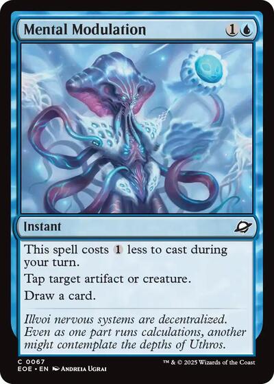 Mental Modulation (Edge of Eternities) Near Mint Foil
