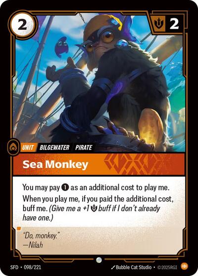 Sea Monkey (Spiritforged) Near Mint
