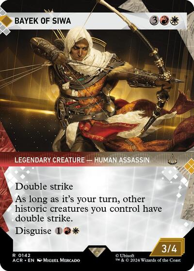 Bayek of Siwa (Showcase) (Universes Beyond: Assassin's Creed) Near Mint Foil