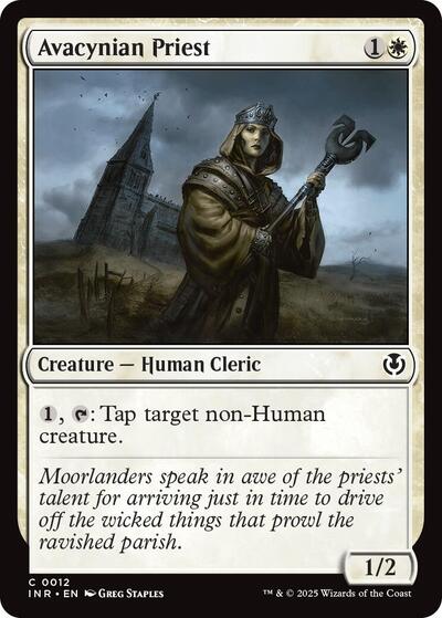 Avacynian Priest (Innistrad Remastered) Near Mint Foil