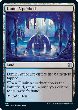 Dimir Aqueduct (Commander 2020 Zendikar Rising) Near Mint