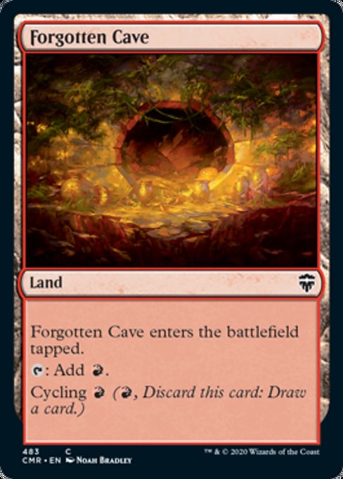 Forgotten Cave (Commander 2020 Commander Legends) Near Mint