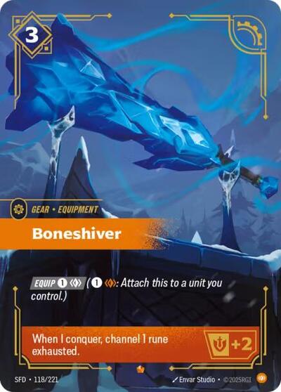 Boneshiver (Spiritforged) Near Mint Foil