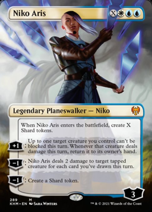 Niko Aris (Borderless) (Kaldheim) Near Mint