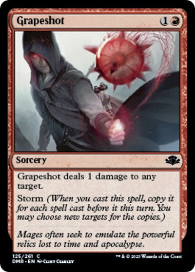 Grapeshot (Dominaria Remastered) Near Mint Foil