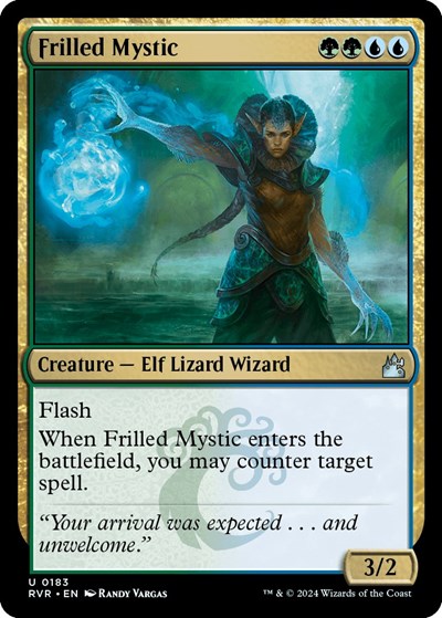 Frilled Mystic (Ravnica Remastered) Near Mint