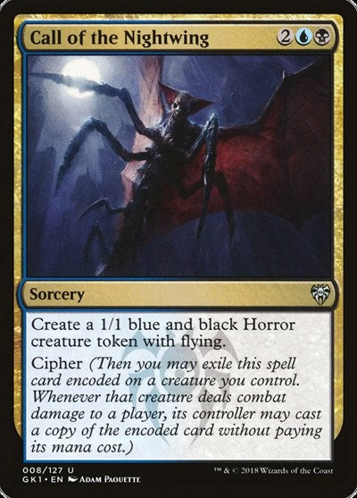 Call of the Nightwing (Guilds of Ravnica: Guild Kits) Near Mint