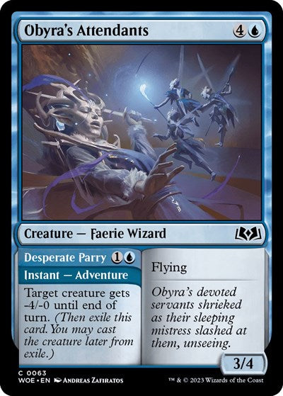 Obyra's Attendants (Wilds of Eldraine) Near Mint