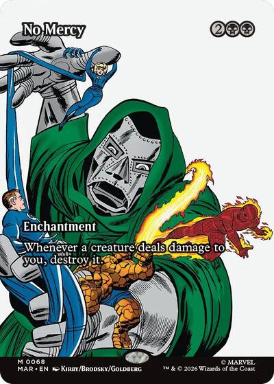No Mercy (Borderless) (Marvel Eternal-Legal) Near Mint Foil