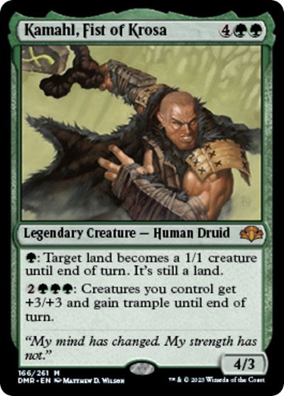 Kamahl, Fist of Krosa (Dominaria Remastered) Near Mint