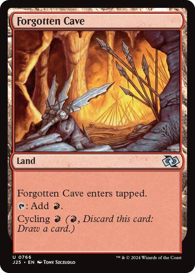 Forgotten Cave (Foundations Jumpstart) Near Mint