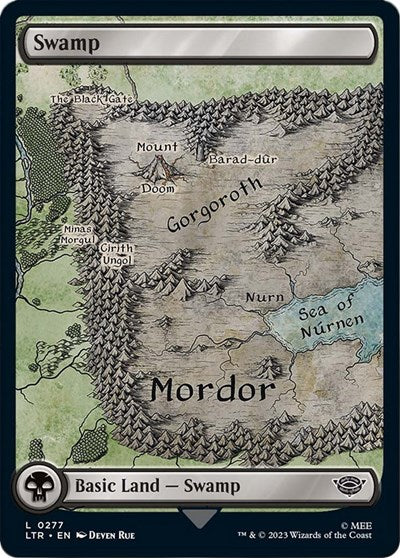 Swamp (0277) (Universes Beyond: The Lord of the Rings: Tales of Middle-earth) Near Mint