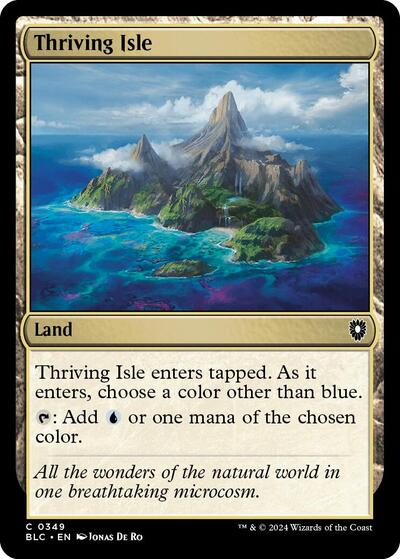 Thriving Isle (Commander: Bloomburrow) Near Mint