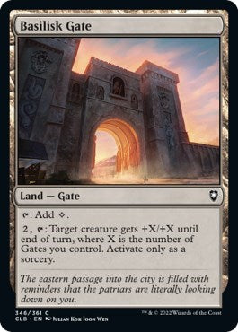 Basilisk Gate (Commander Legends: Battle for Baldur's Gate) Near Mint Foil