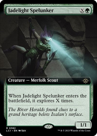 Jadelight Spelunker (Extended Art) (The Lost Caverns of Ixalan) Near Mint