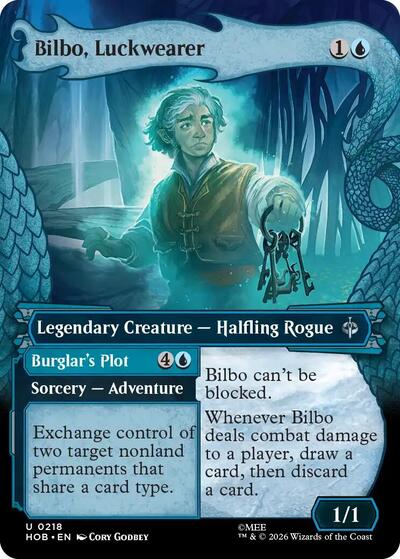 Bilbo, Luckwearer (Showcase) (The Hobbit) Near Mint
