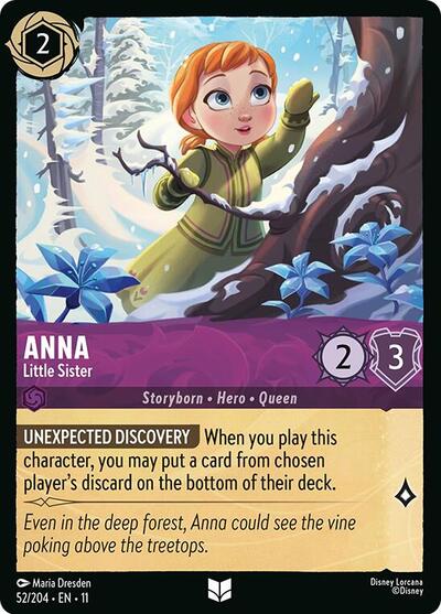 Anna - Little Sister (Winterspell) Near Mint