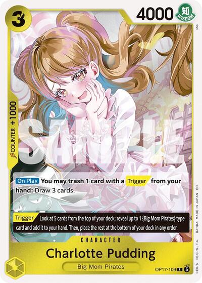 Charlotte Pudding (The World's Strongest Warriors) Near Mint Foil