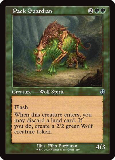 Pack Guardian (Retro Frame) (Innistrad Remastered) Near Mint Foil