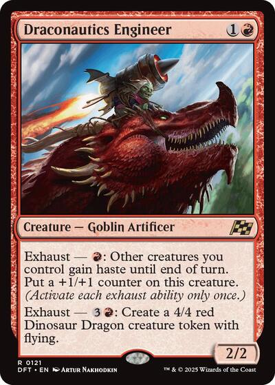 Draconautics Engineer (Aetherdrift) Near Mint Foil
