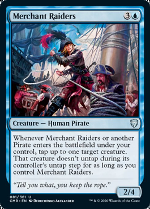 Merchant Raiders (Commander Legends) Near Mint Foil