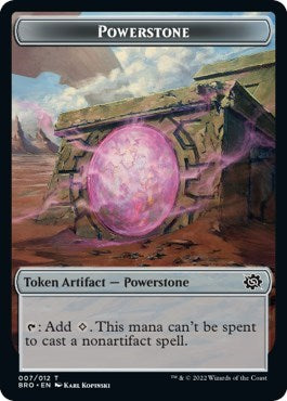 Powerstone Token (The Brothers' War) Near Mint