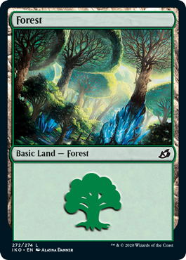 Forest (272) (Ikoria: Lair of Behemoths) Near Mint