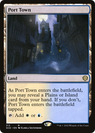 Port Town (Commander 2022 Starter Decks) Near Mint