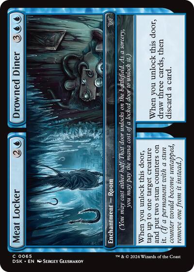 Meat Locker / Drowned Diner (Duskmourn: House of Horror) Near Mint Foil