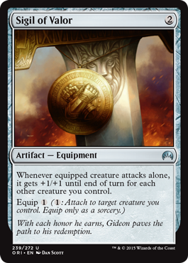 Sigil of Valor (Magic Origins) Near Mint