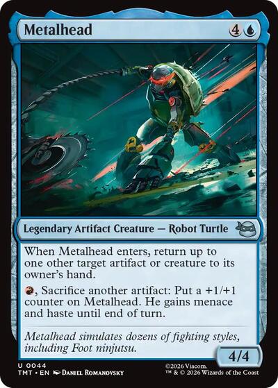 Metalhead (Teenage Mutant Ninja Turtles) Near Mint Foil