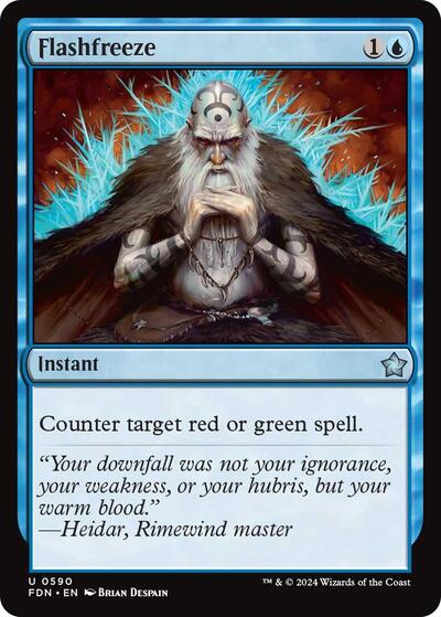 Flashfreeze (Foundations) Near Mint