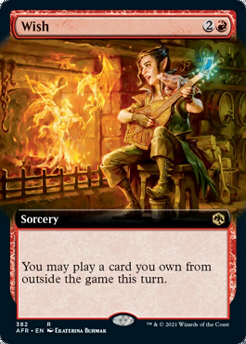 Wish (Extended Art) (Adventures in the Forgotten Realms) Near Mint