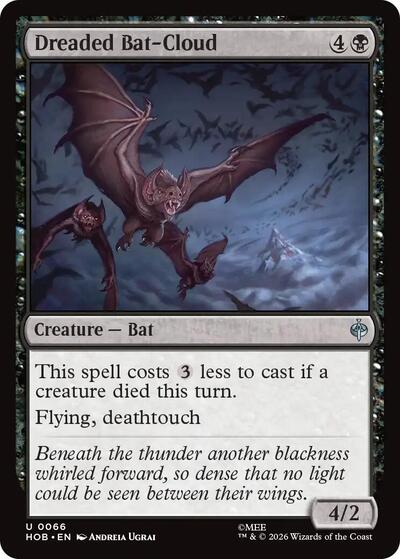 Dreaded Bat-Cloud (The Hobbit) Near Mint Foil