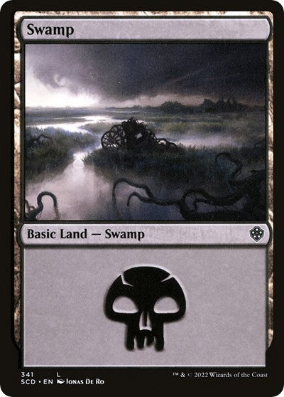 Swamp (341) (Commander 2022 Starter Decks) Near Mint