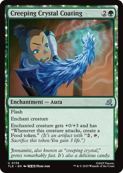 Creeping Crystal Coating (Avatar: The Last Airbender: Eternal-Legal) Near Mint