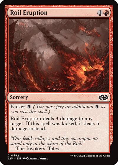 Roil Eruption (Foundations Jumpstart) Near Mint