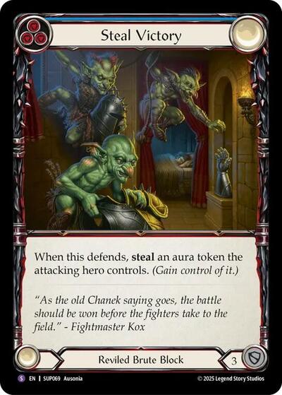 Steal Victory (Super Slam) Near Mint Foil