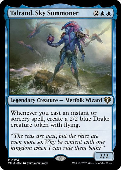 Talrand, Sky Summoner (Commander Masters) Near Mint