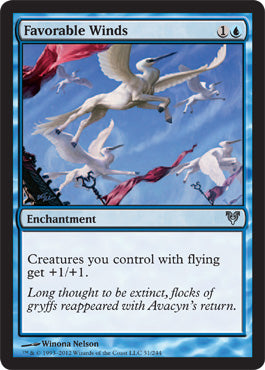 Favorable Winds (Avacyn Restored) Near Mint