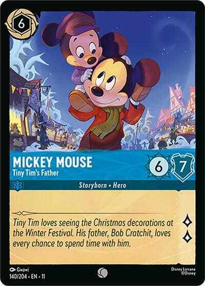 Mickey Mouse - Tiny Tim's Father (Winterspell) Near Mint