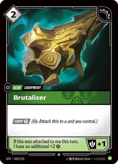 Brutalizer (Spiritforged) Near Mint Foil