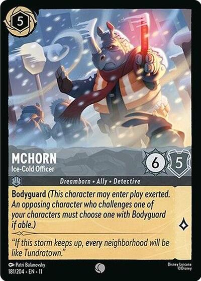 McHorn - Ice-Cold Officer (Winterspell) Near Mint