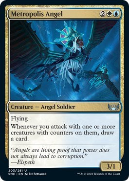 Metropolis Angel (Streets of New Capenna) Near Mint Foil