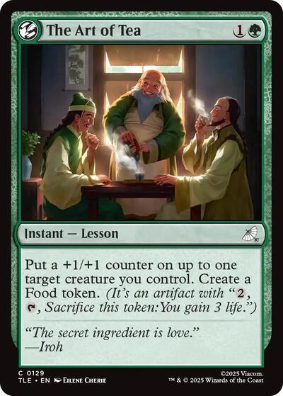 The Art of Tea (Avatar: The Last Airbender: Eternal-Legal) Near Mint