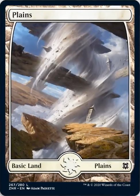 Plains (267) (Zendikar Rising) Near Mint
